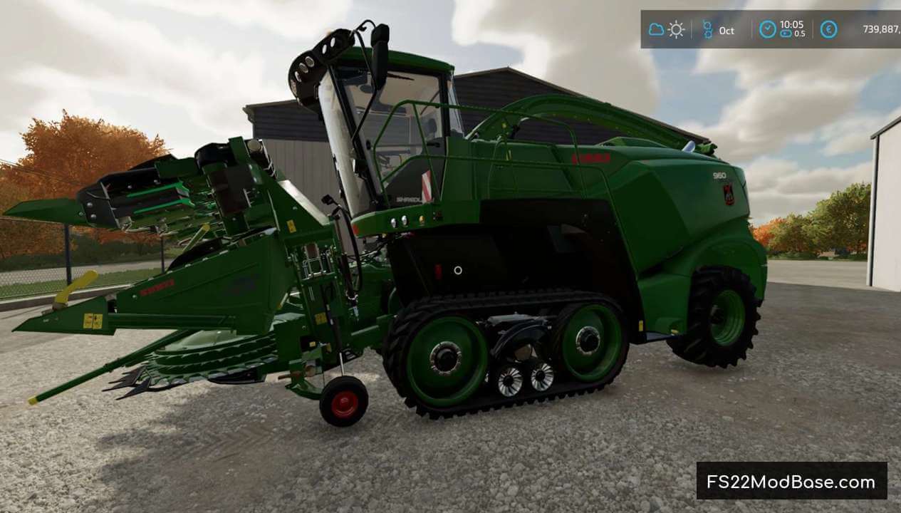 Jaguar 960 Terra Trac by C4F Claas Orbis 900 by C4F