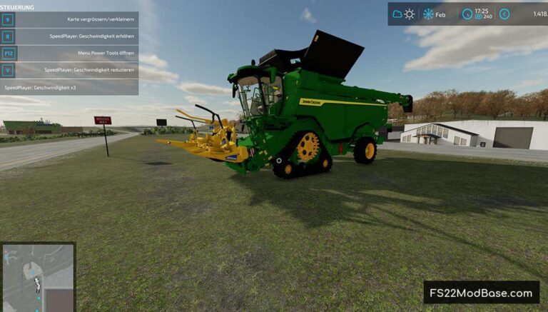 John Deere X9 Farming Simulator 22 Mod Ls22 Mod Fs22 Mod 2901