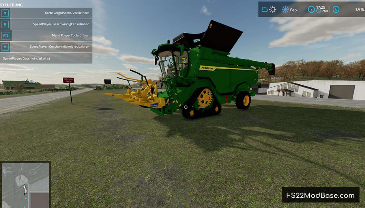 John Deere X9 Farming Simulator 22 Mod Ls22 Mod Fs22 Mod 8768
