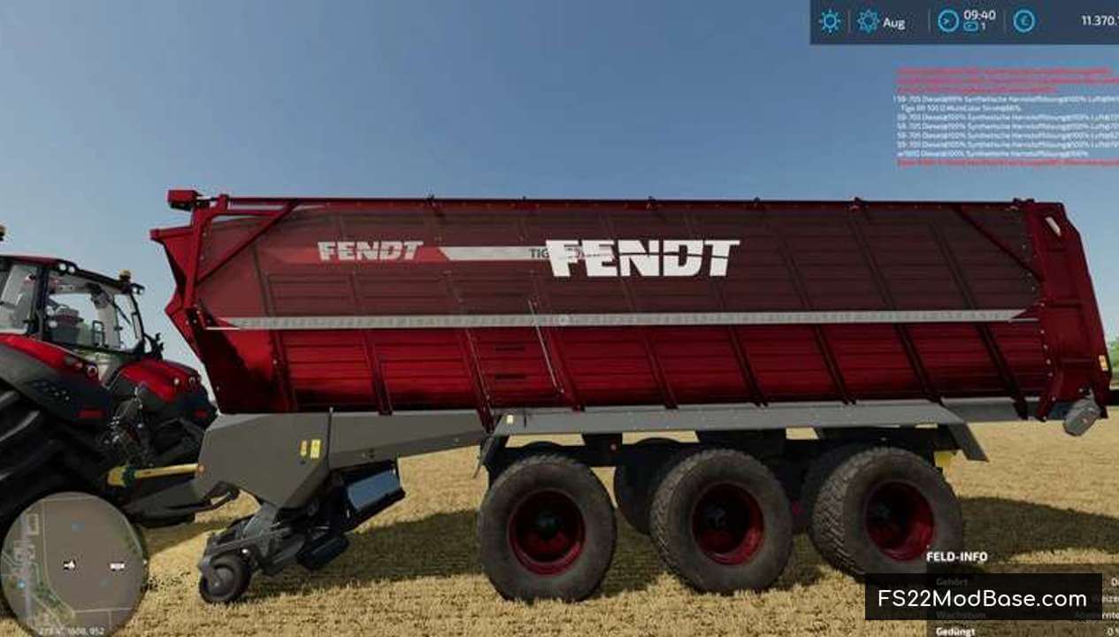 Fendt Tigo 100xr By Chaosdad1418 Farming Simulator 22 Mod Ls22 Mod Fs22 Mod 4482