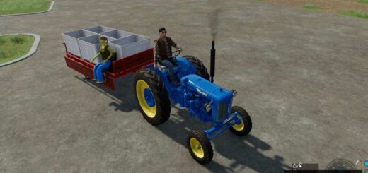 Hand Vine Harvest Trailer