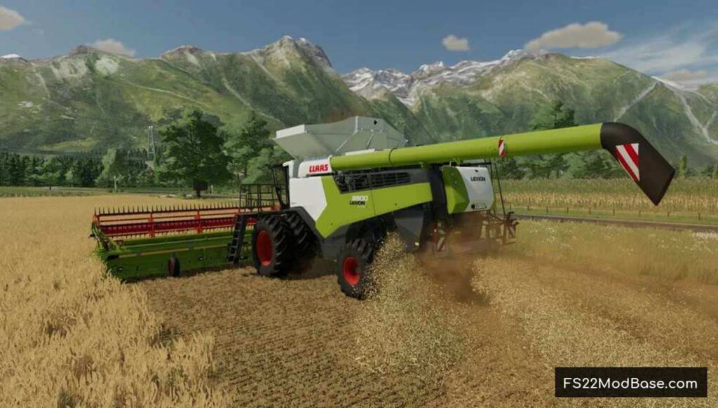 Claas Lexion 8000 Farming Simulator 22 Mod Ls22 Mod Fs22 Mod 6234
