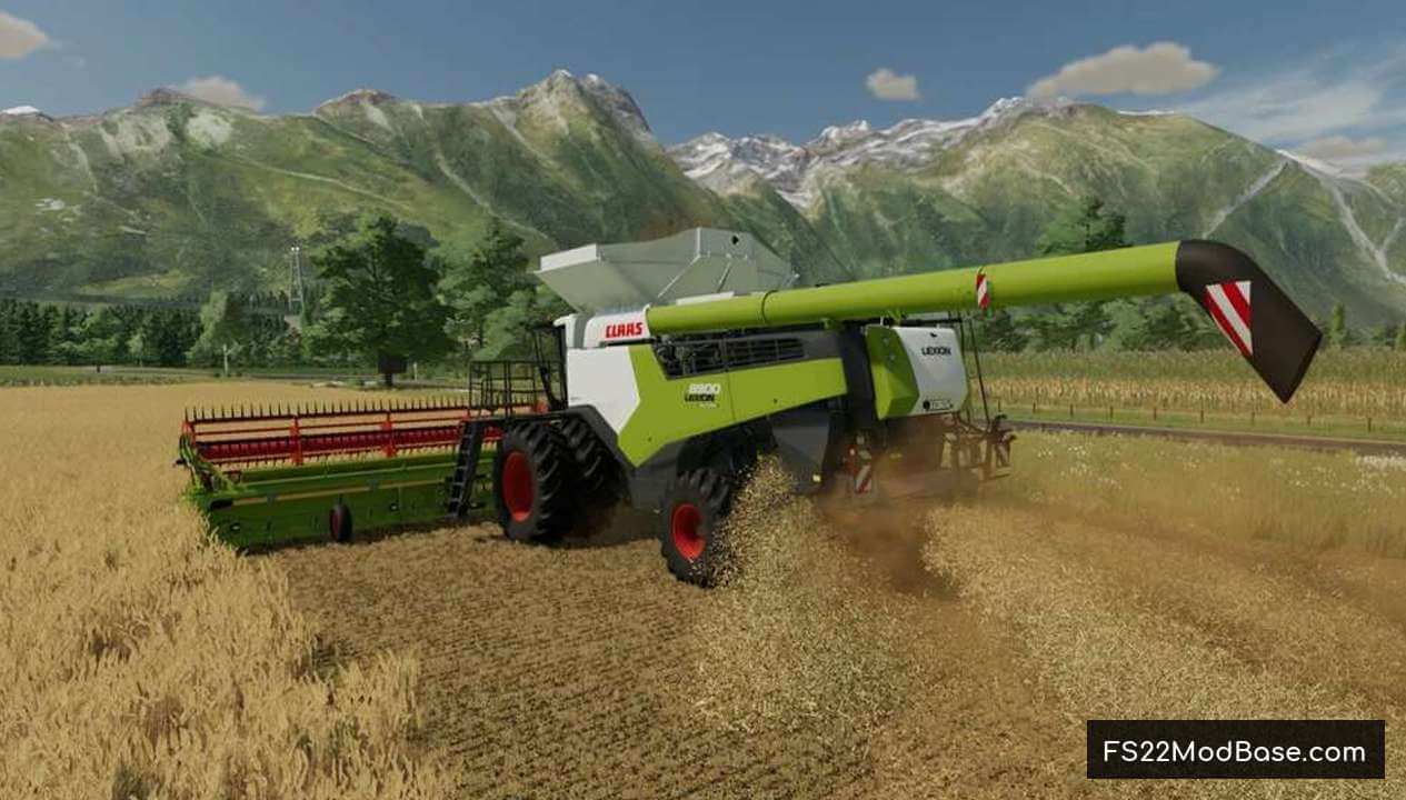 Claas Lexion 8000 Farming Simulator 22 Mod Ls22 Mod Fs22 Mod 0370
