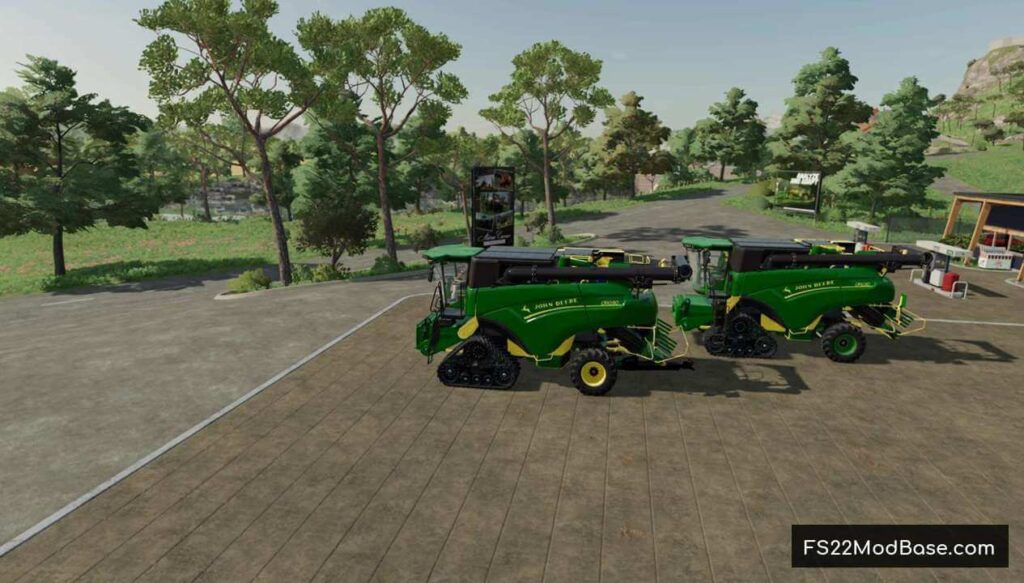 Eagle355th John Deere CR1090 Pack - Farming Simulator 22 Mod | LS22 Mod ...