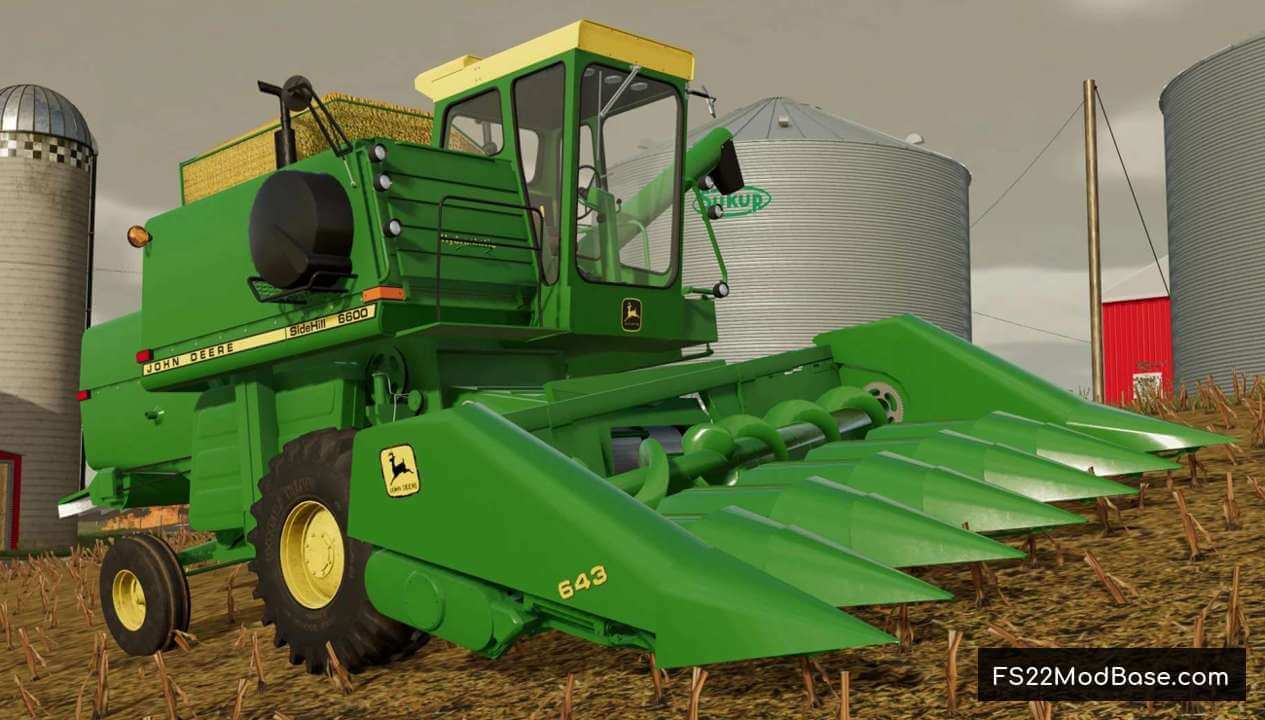 John Deere 6600 Sidehill