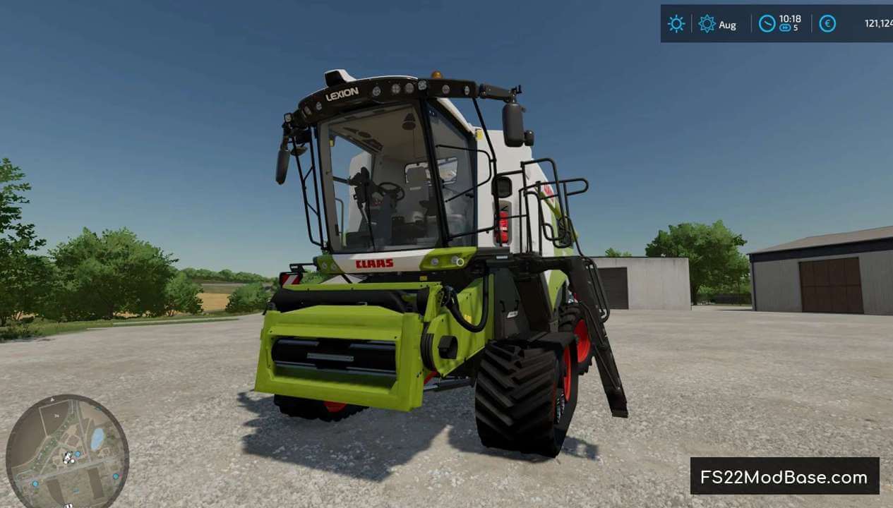 Lexion 8900 modded