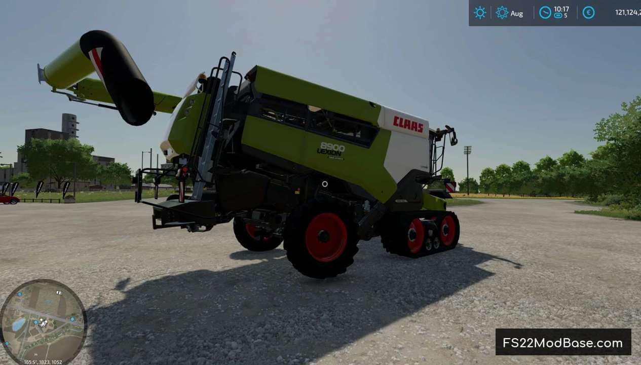 Lexion 8900 modded