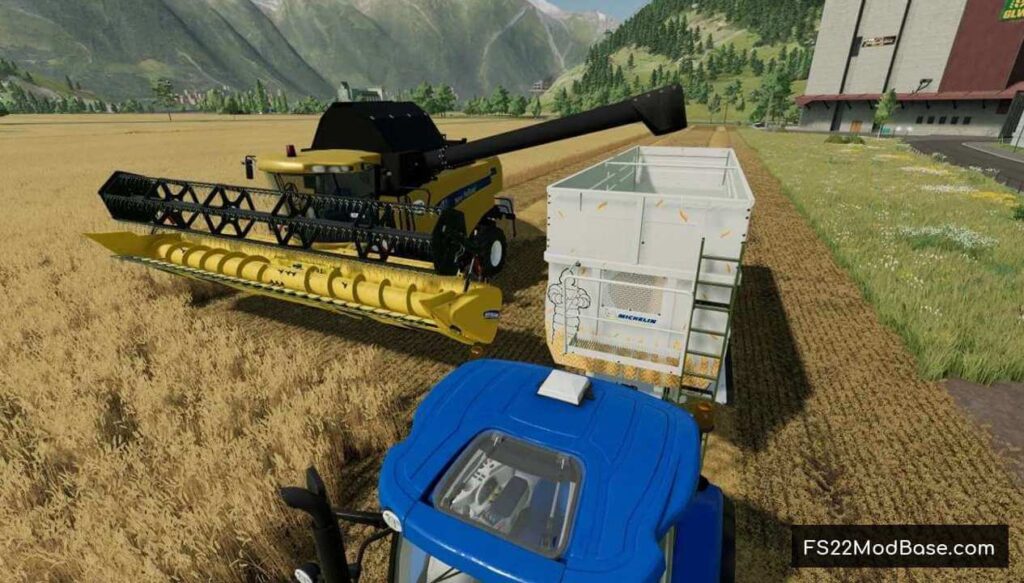 New Holland CX 5080 - Farming Simulator 22 Mod | LS22 Mod | FS22 Mod