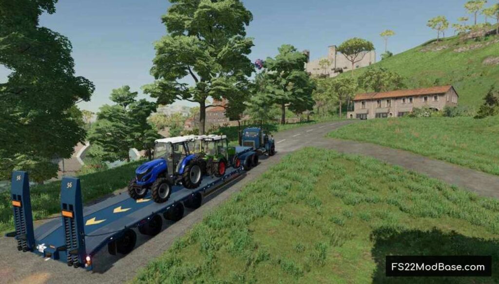 Lizard 56 Lowloader Farming Simulator 22 Mod Ls22 Mod Fs22 Mod 2238