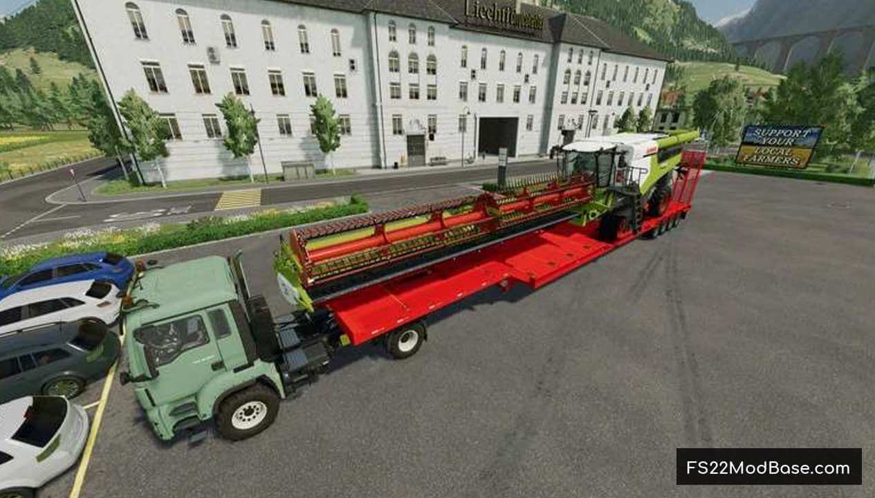 Randon Transport Trailer 25m Farming Simulator 22 Mod Ls22 Mod Fs22 Mod 9789