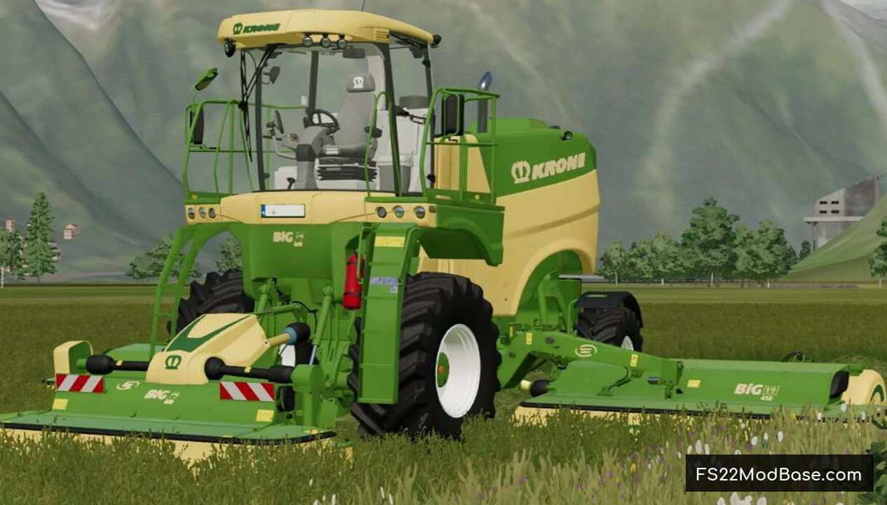 Krone Big M 450 Farming Simulator 22 Mod Ls22 Mod Fs22 Mod 7228