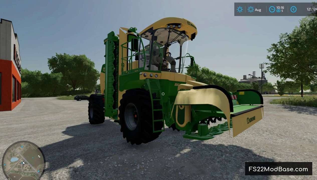 Krone BigM450 Modded