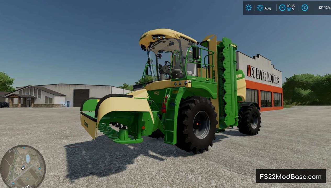 Krone BigM450 Modded