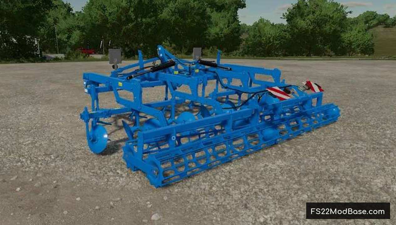 Cultivator with plow function