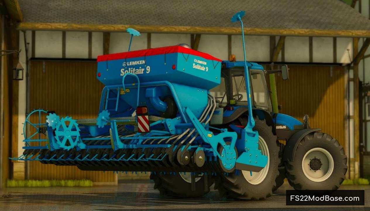 Lemken Solitair 9 Farming Simulator 22 Mod Ls22 Mod Fs22 Mod 4922