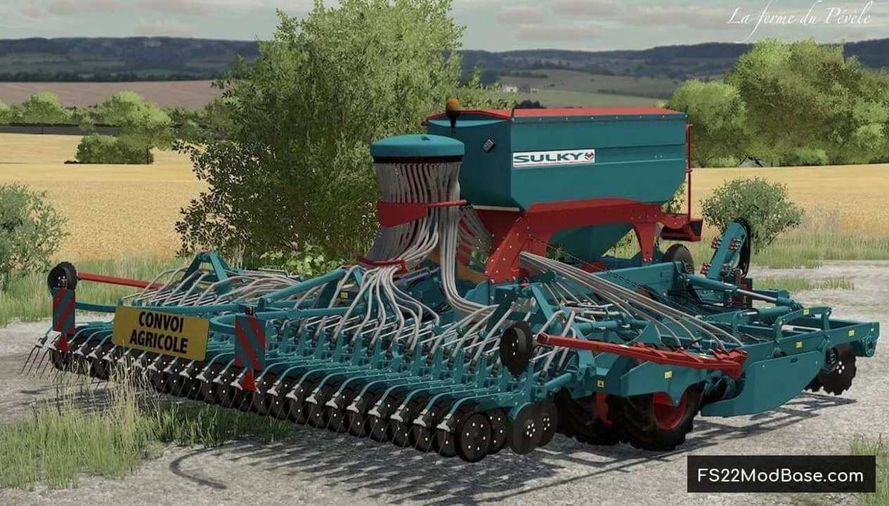 Sulky Pvl Farming Simulator 22 Mod Ls22 Mod Fs22 Mod 7094