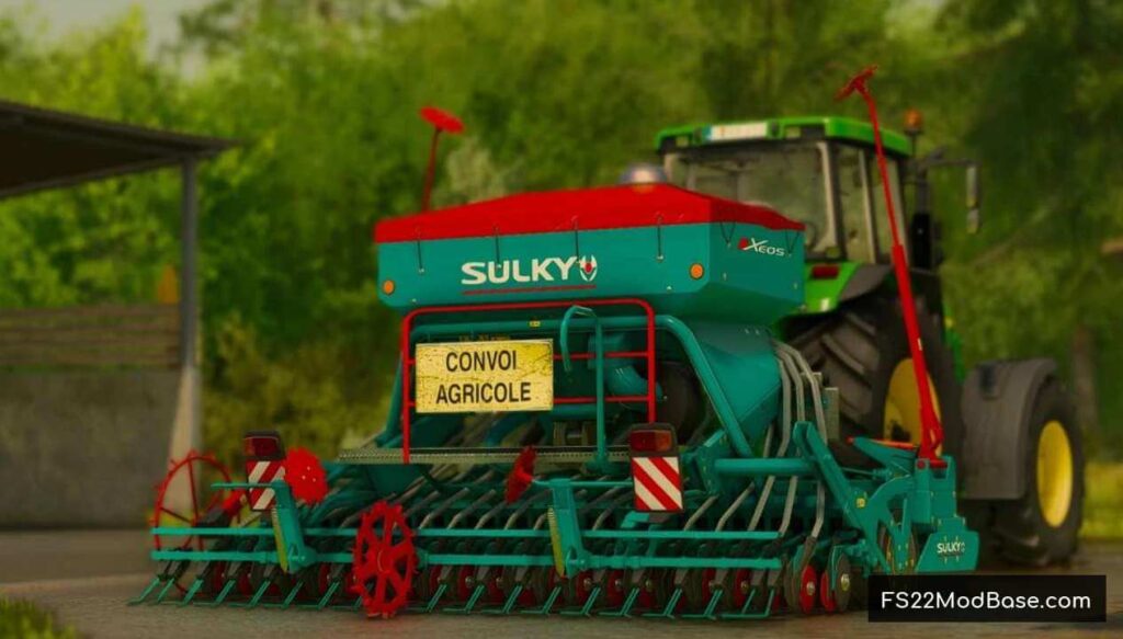 Sulky Xeos Farming Simulator 22 Mod Ls22 Mod Fs22 Mod 7665
