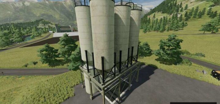 Large Multifruit Grain Silo