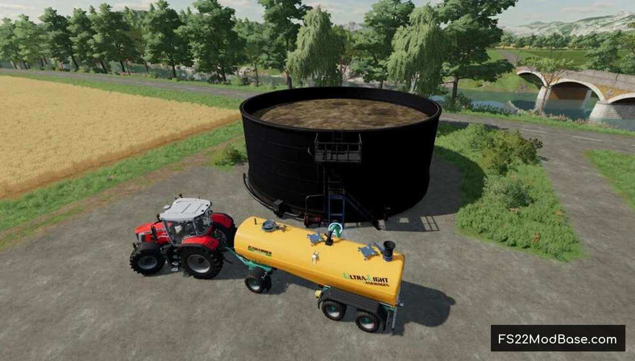 Liquid Manure Tank Farming Simulator 22 Mod Ls22 Mod Fs22 Mod 2527