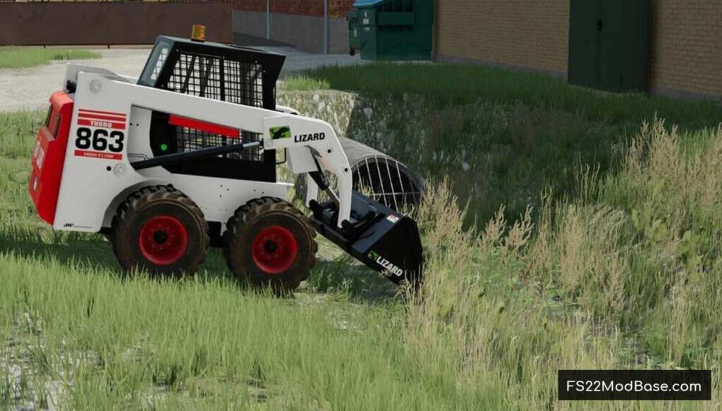 Lizard Loader 863 With Shovel Farming Simulator 22 Mod Ls22 Mod Fs22 Mod 1147