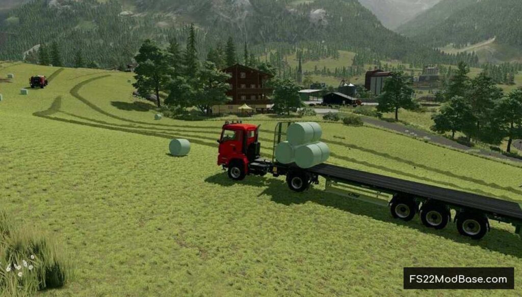 Fliegl Flatbed Semitrailer Farming Simulator Mod Ls Mod Fs Mod