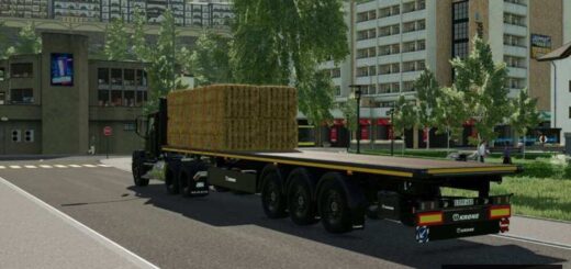 Krone Flatbed Semitrailer