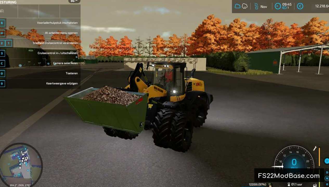 Dem Wheelloader Ruby Farming Simulator 22 Mod Ls22 Mod Fs22 Mod 0663