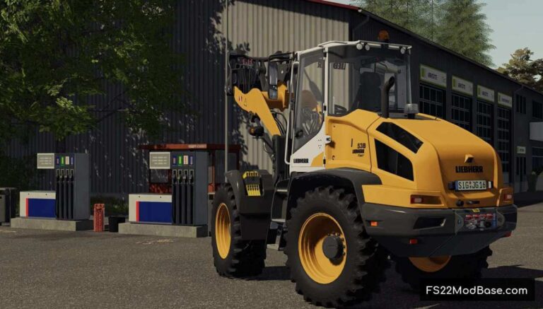 Liebherr 538 Farming Simulator 22 Mod Ls22 Mod Fs22 Mod 5338