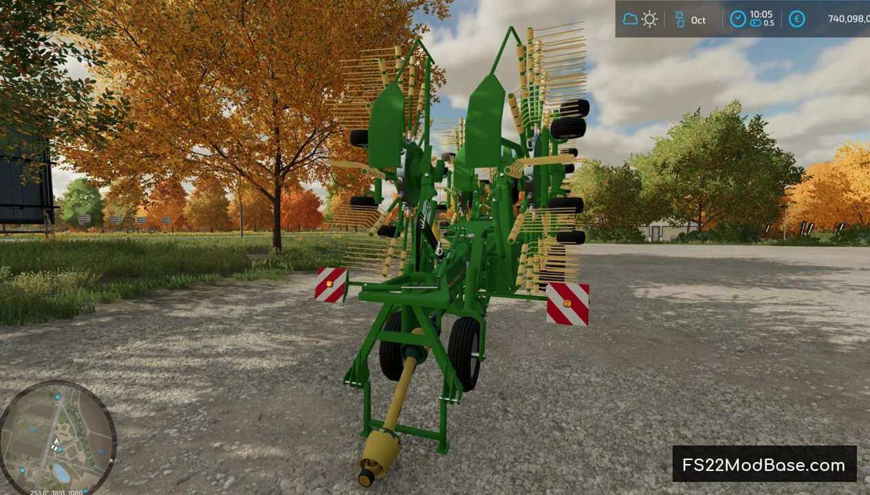 Krone Swadro 2000 By Chaosdad1418 Farming Simulator 22 Mod Ls22 Mod Fs22 Mod 0439