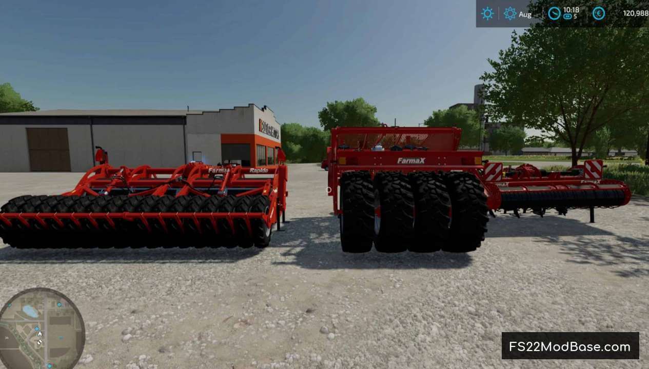 Kuhn Mergemaxx950 modded